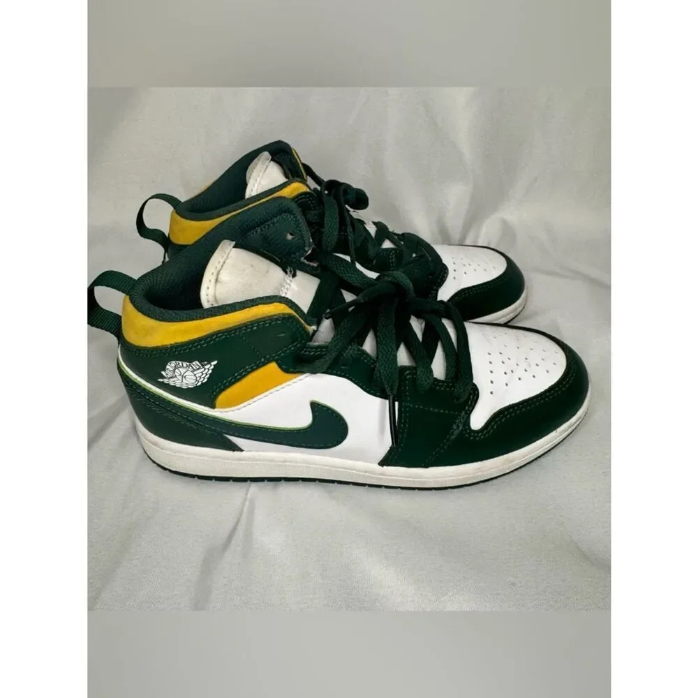 Jordan 1 Mid Sonics Size 3y